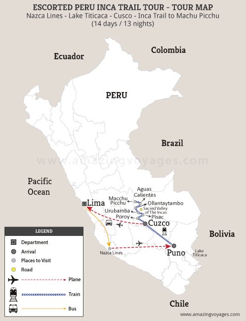 Escorted Peru Inca Trail Tour