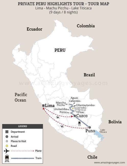 Private Peru Highlights Tour