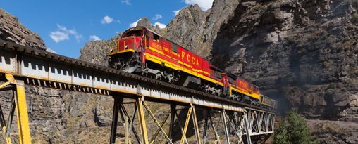 Rail enthusiasts Peru Tour
