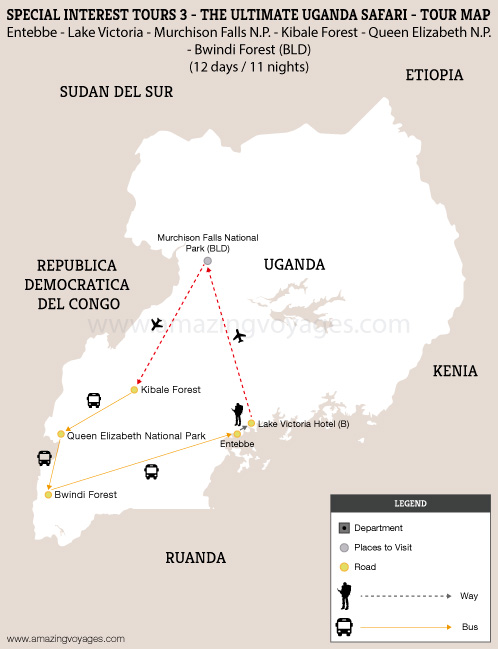 Special Interest Tours 3 - The ultimate Uganda Safari