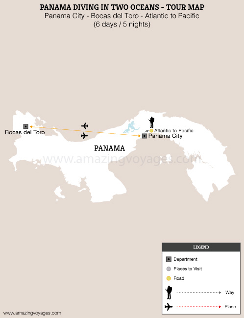 Panama Diving in Two Oceans