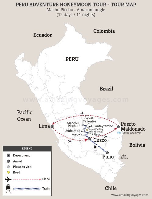 Peru Adventure Honeymoon Tour